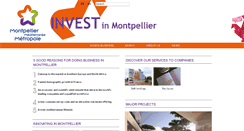 Desktop Screenshot of invest-in-montpellier.com